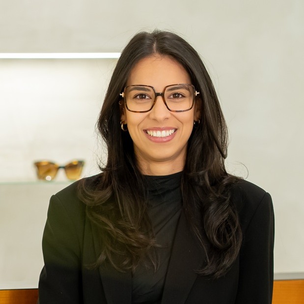 Nina Goblet, Inhaberin BRILLE am markt in Aachen